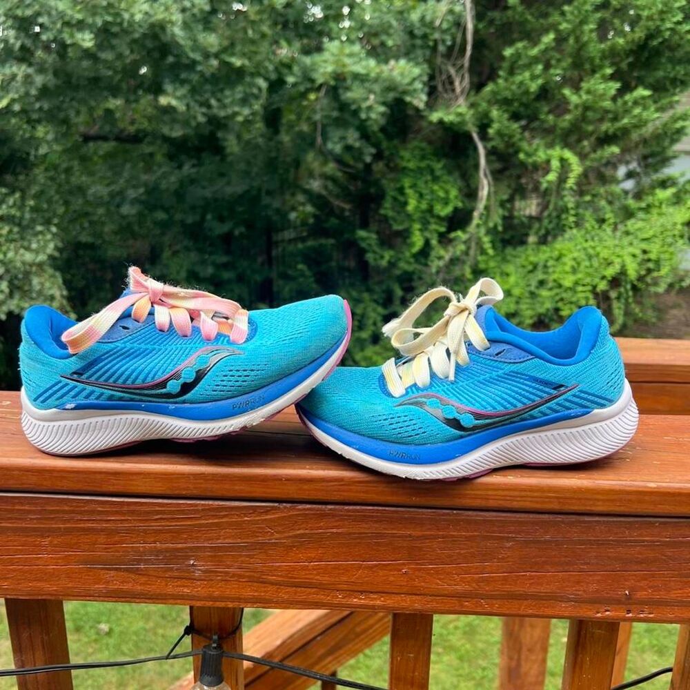 Saucony Women's 5 Ride 16 Blue Berry Running jog Sneakers